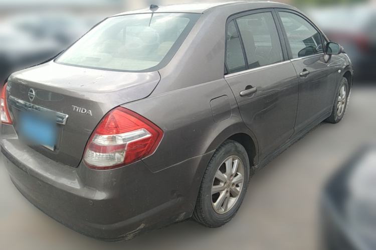 Used Nissan Tiida Sedan 2008 1.6L Automatic Smart Version Rear Right 45 Deg