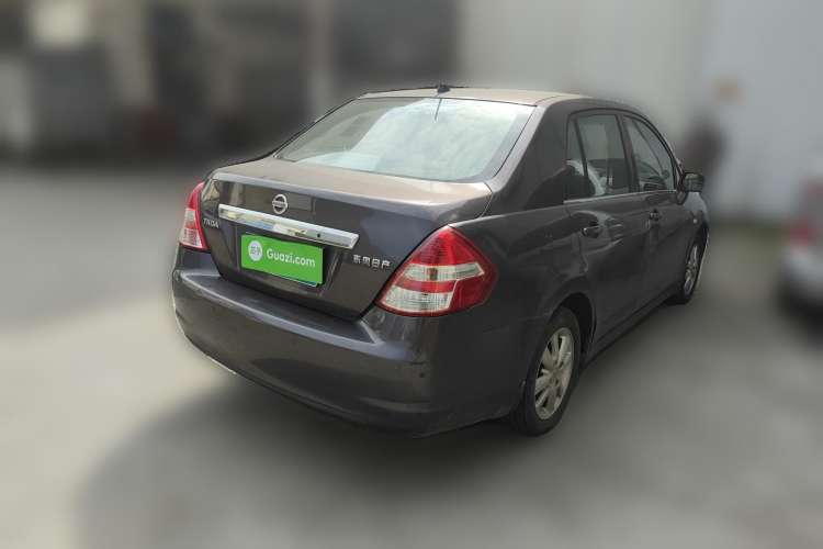 Used Nissan Tiida Sedan 2008 1.6L Manual Fashion Edition Rear Right 45 Deg