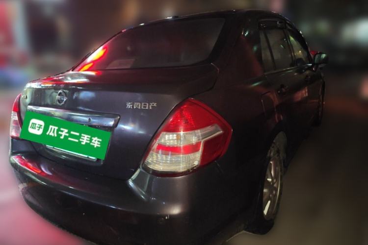 Used Nissan Tiida Sedan 2008 1.6L Automatic Smart Version Rear Right 45 Deg