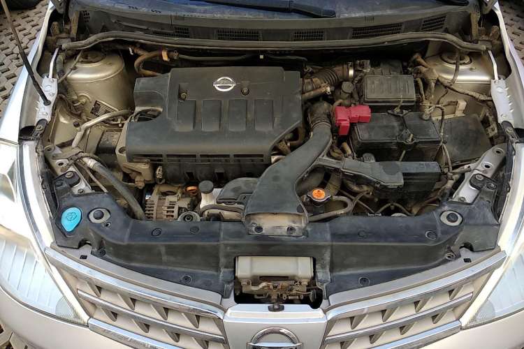 Used Nissan Tiida Sedan 2008 1.6L Automatic Smart Version Engine Bay