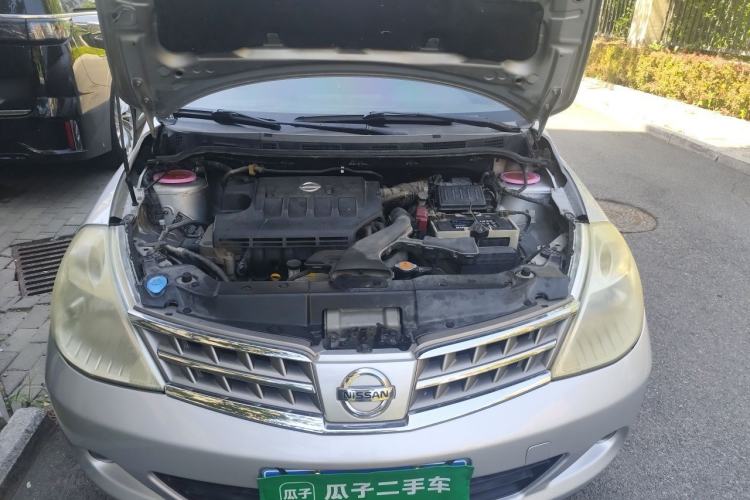 Used Nissan Tiida Sedan 2008 1.6L Manual Smart Version Engine Bay