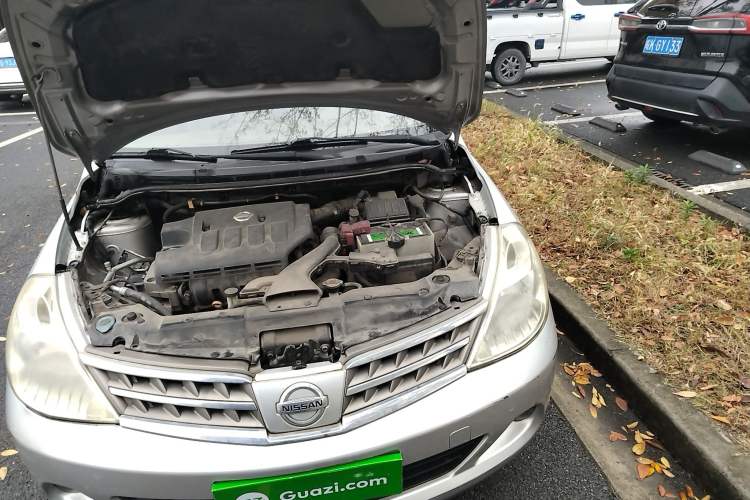 Used Nissan Tiida Sedan 2008 1.6L Automatic Smart Version Engine Bay Left