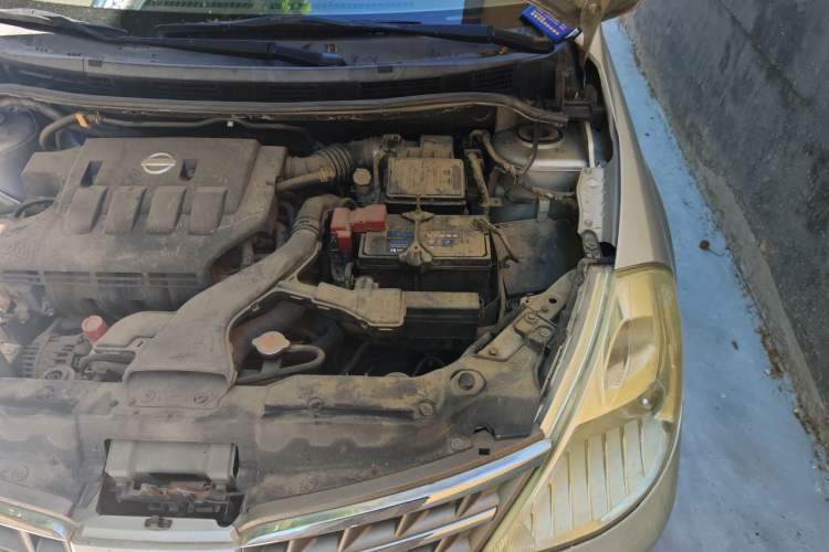 Used Nissan Tiida Sedan 2008 1.6L Manual Fashion Edition Engine Bay Left