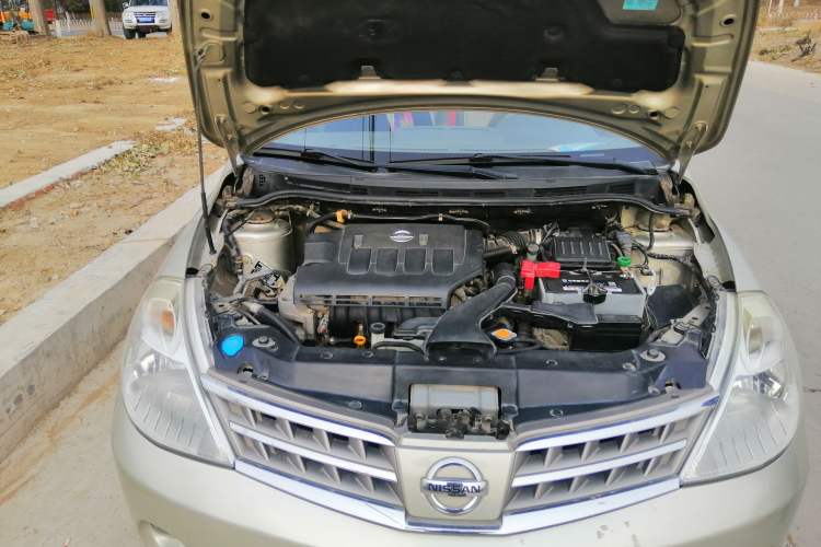 Used Nissan Tiida Sedan 2008 1.6L Automatic Smart Version Engine Bay