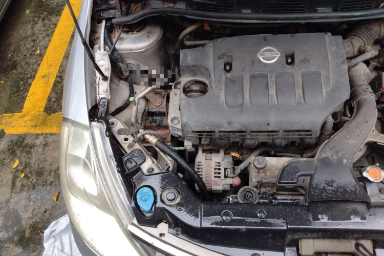 Used Nissan Tiida Sedan 2008 1.6L Automatic Smart Version Engine Bay Right
