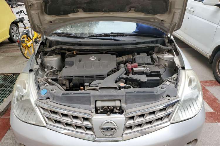 Used Nissan Tiida Sedan 2008 1.6L Automatic Smart Version Engine Bay