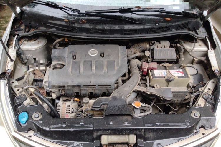 Used Nissan Tiida Sedan 2008 1.6L Automatic Smart Version Engine Bay