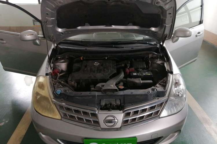 Used Nissan Tiida Sedan 2008 1.6L Automatic Fashion Edition Engine Bay
