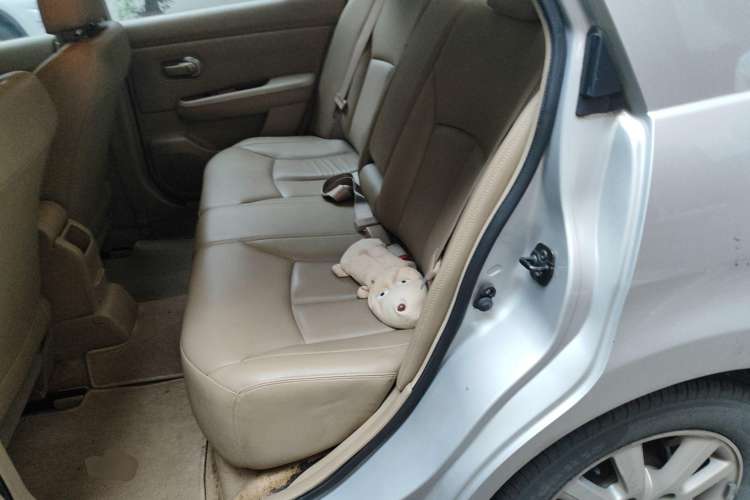 Used Nissan Tiida Sedan 2008 1.6L Automatic Smart Version Left Rear Seat
