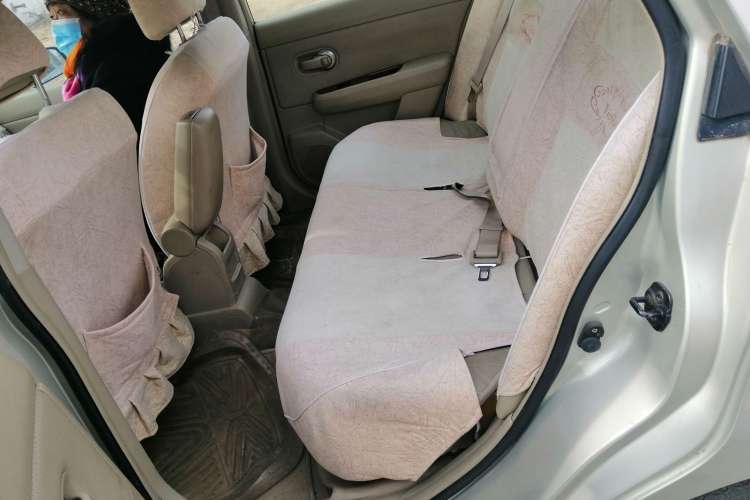 Used Nissan Tiida Sedan 2008 1.6L Automatic Smart Version Left Rear Seat