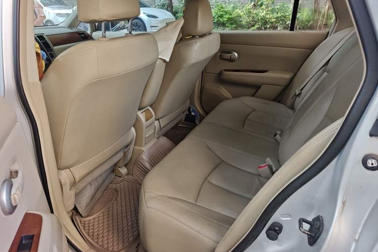 Used Nissan Tiida Sedan 2008 1.6L Automatic Smart Version Left Rear Seat