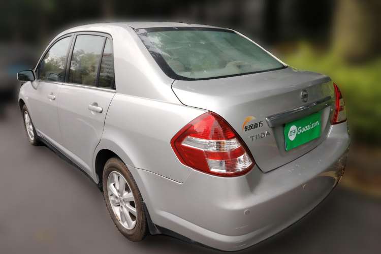 Used Nissan Tiida Sedan 2008 1.6L Manual Fashion Edition Rear Left 45 Deg