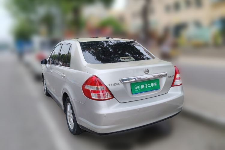 Used Nissan Tiida Sedan 2008 1.6L Automatic Smart Version Rear Left 45 Deg