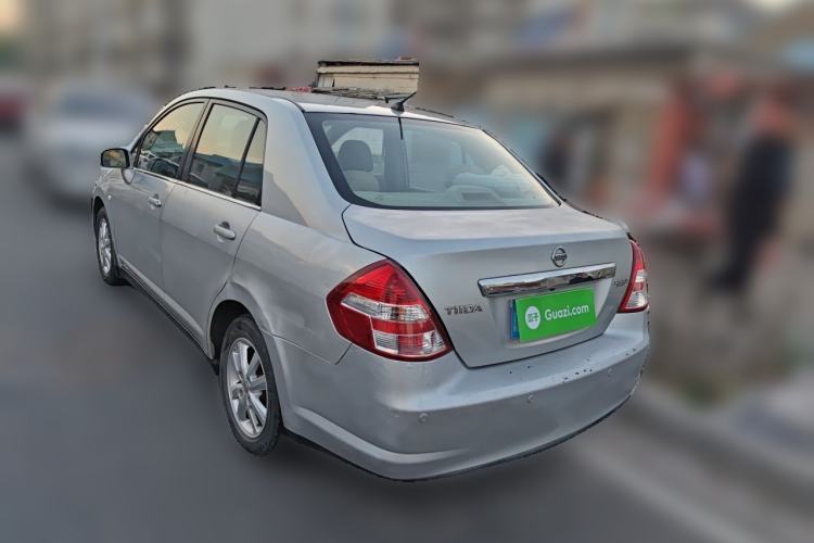 Used Nissan Tiida Sedan 2008 1.6L Manual Smart Version Rear Left 45 Deg