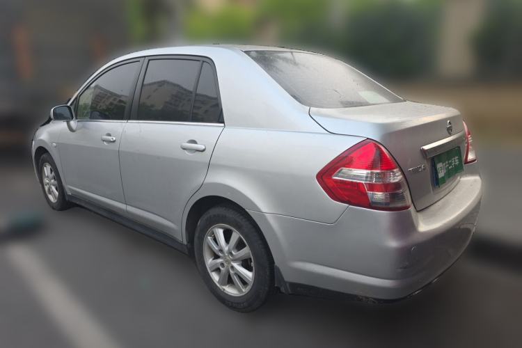 Used Nissan Tiida Sedan 2008 1.6L Automatic Fashion Edition Rear Left 45 Deg