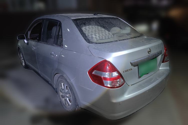 Used Nissan Tiida Sedan 2008 1.6L Manual Smart Version Rear Left 45 Deg