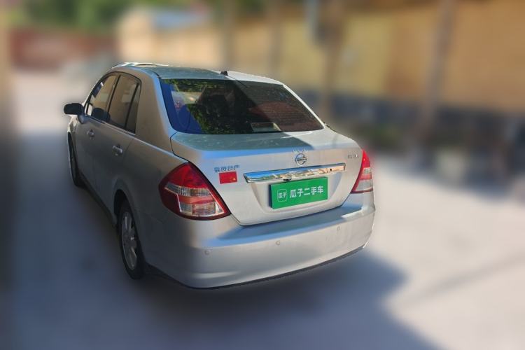 Used Nissan Tiida Sedan 2008 1.6L Manual Fashion Edition Rear Left 45 Deg