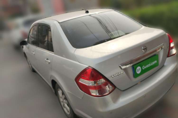 Used Nissan Tiida Sedan 2008 1.6L Manual Fashion Edition Rear Left 45 Deg