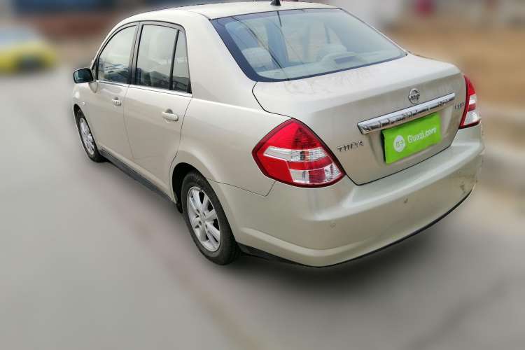 Used Nissan Tiida Sedan 2008 1.6L Automatic Smart Version Rear Left 45 Deg