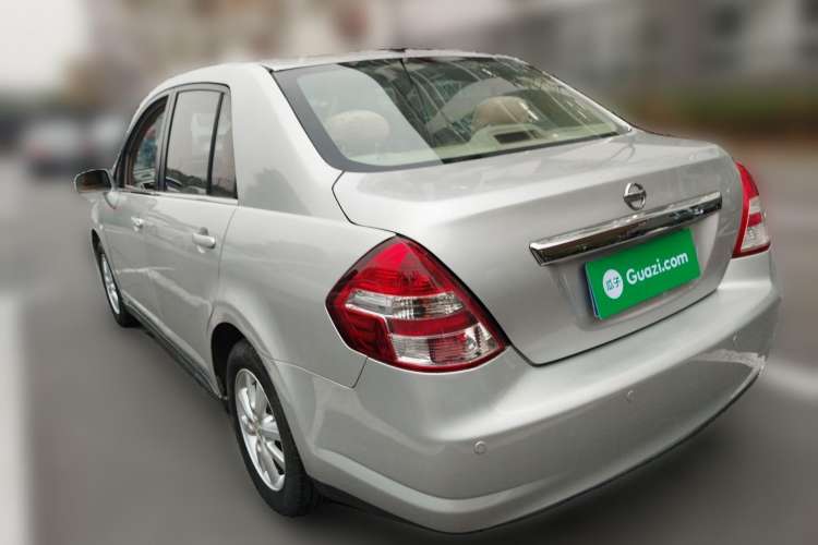 Used Nissan Tiida Sedan 2008 1.6L Manual Fashion Edition Rear Left 45 Deg