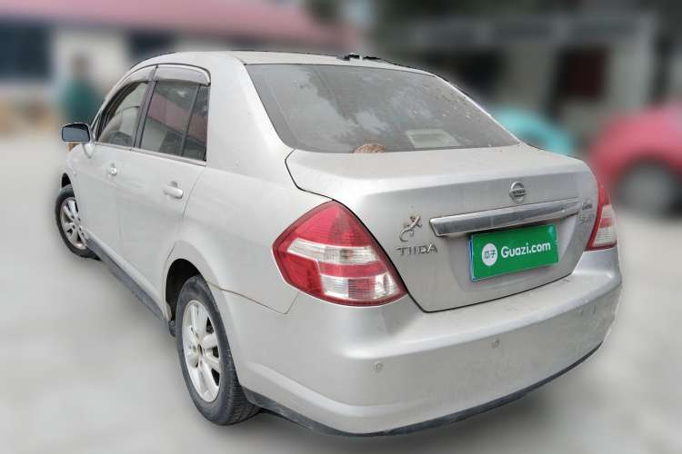 Used Nissan Tiida Sedan 2008 1.6L Automatic Fashion Edition Rear Left 45 Deg