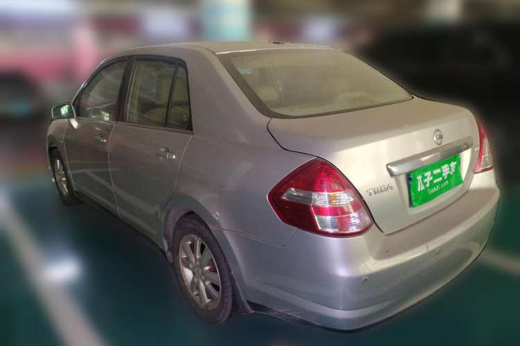 Used Nissan Tiida Sedan 2008 1.6L Automatic Smart Version Rear Left 45 Deg