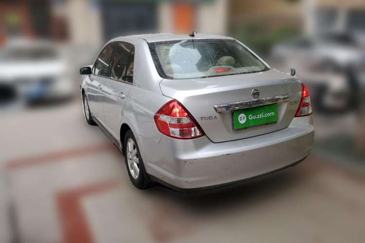 Used Nissan Tiida Sedan 2008 1.6L Automatic Smart Version Rear Left 45 Deg