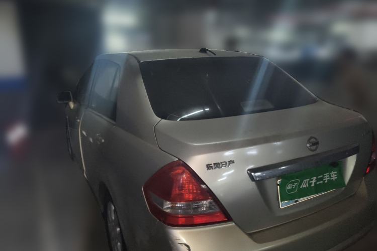 Used Nissan Tiida Sedan 2008 1.6L Automatic Fashion Edition Rear Left 45 Deg