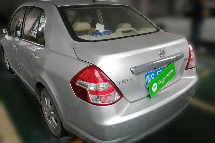 Used Nissan Tiida Sedan 2008 1.6L Automatic Fashion Edition Rear Left 45 Deg