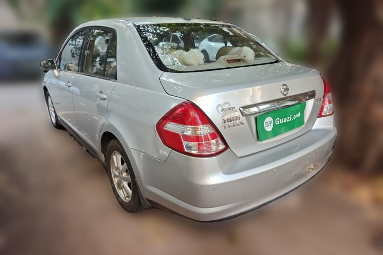 Used Nissan Tiida Sedan 2008 1.6L Automatic Smart Version Rear Left 45 Deg
