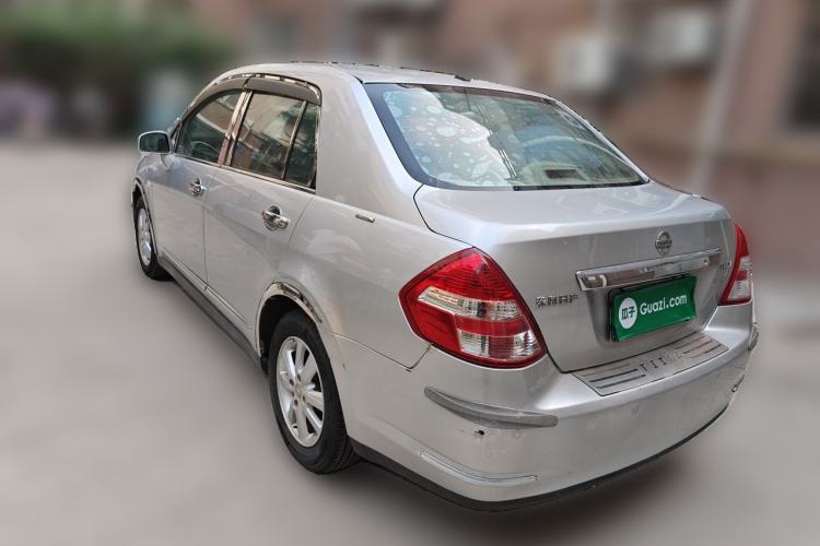 Used Nissan Tiida Sedan 2008 1.6L Manual Fashion Edition Rear Left 45 Deg