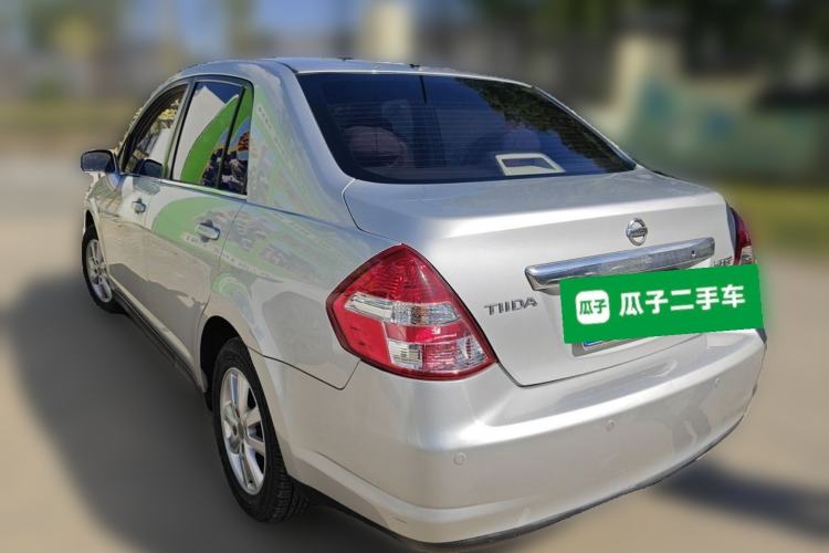 Used Nissan Tiida Sedan 2008 1.6L Manual Fashion Edition Rear Left 45 Deg