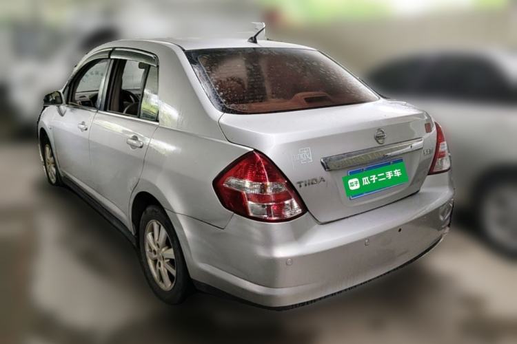 Used Nissan Tiida Sedan 2008 1.6L Automatic Smart Version Rear Left 45 Deg