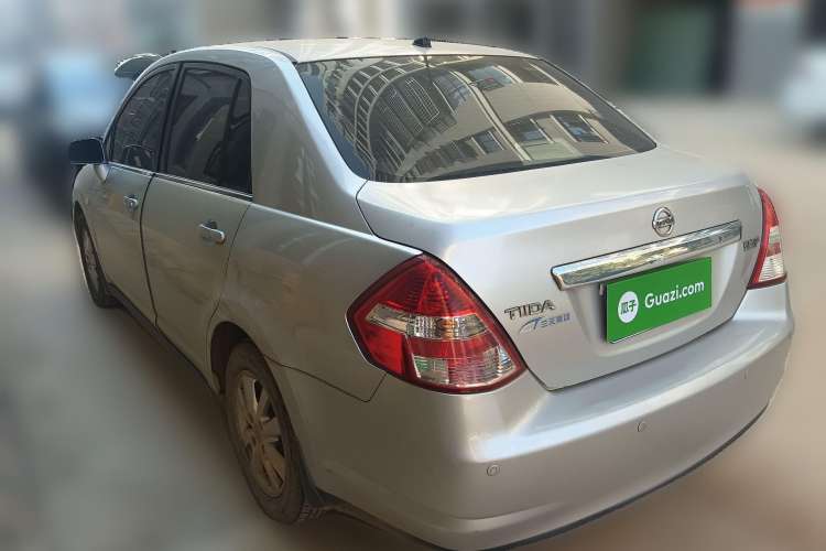 Used Nissan Tiida Sedan 2008 1.6L Manual Fashion Edition Rear Left 45 Deg