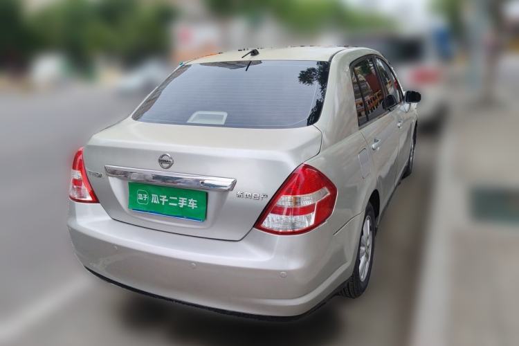 Used Nissan Tiida Sedan 2008 1.6L Automatic Smart Version Rear Right 45 Deg
