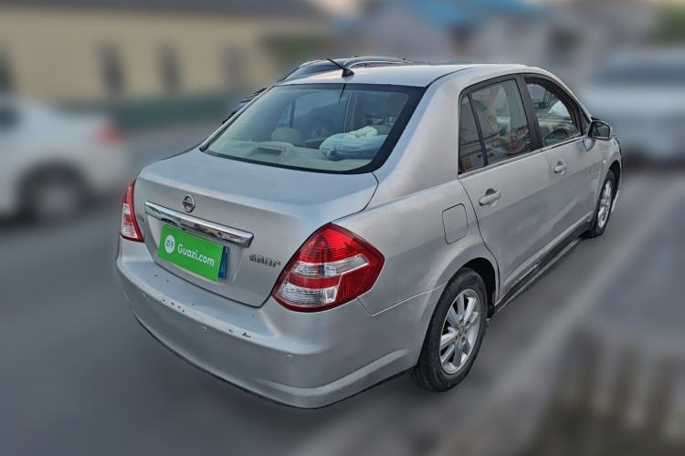 Used Nissan Tiida Sedan 2008 1.6L Manual Smart Version Rear Right 45 Deg