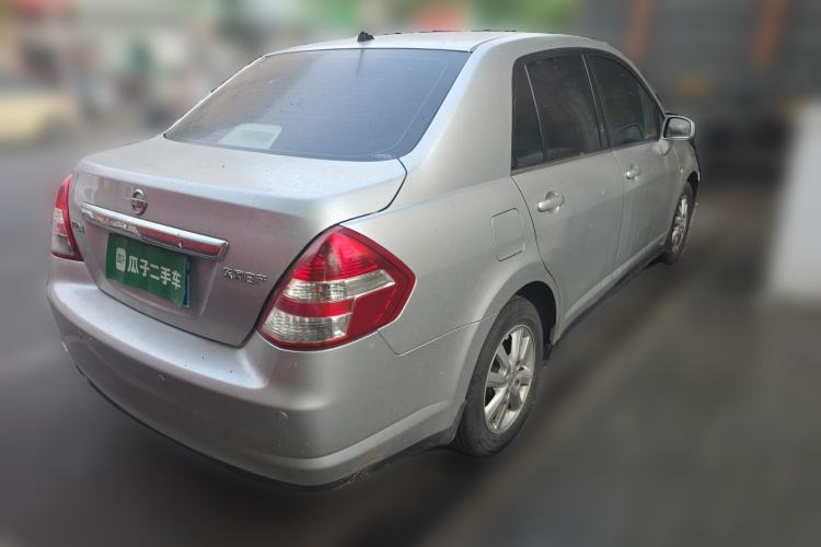 Used Nissan Tiida Sedan 2008 1.6L Automatic Fashion Edition Rear Right 45 Deg