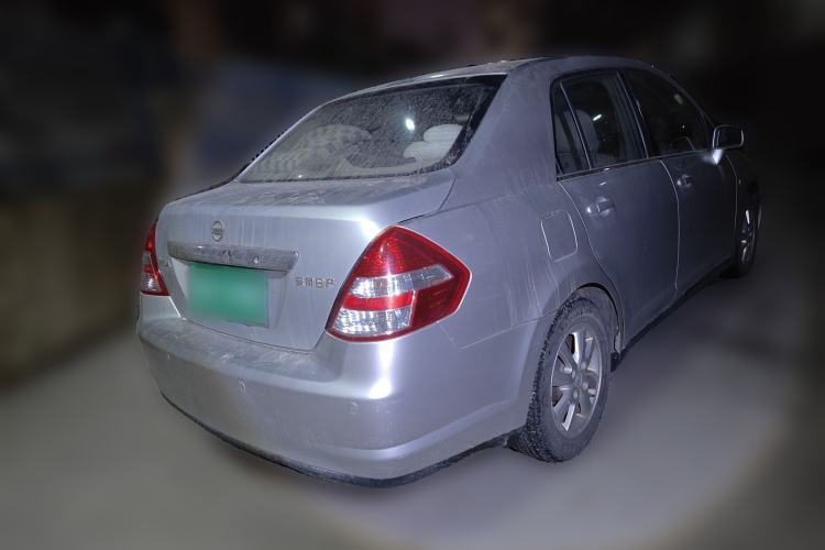 Used Nissan Tiida Sedan 2008 1.6L Manual Smart Version Rear Right 45 Deg