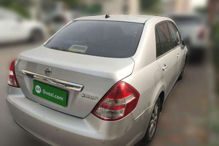 Used Nissan Tiida Sedan 2008 1.6L Manual Fashion Edition Rear Right 45 Deg