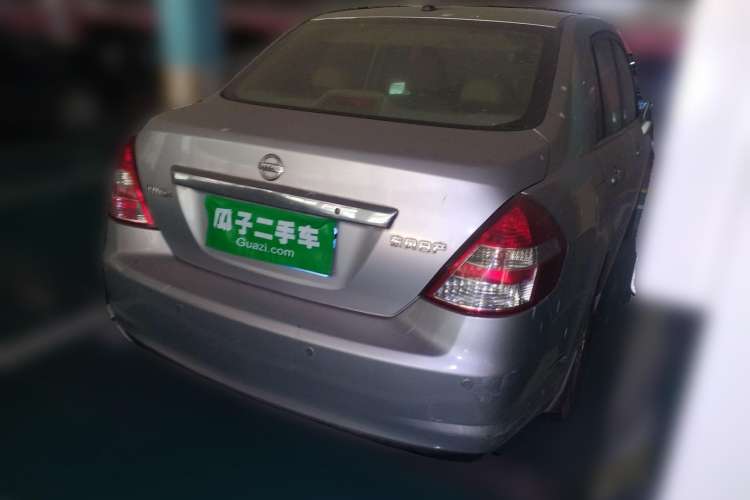 Used Nissan Tiida Sedan 2008 1.6L Automatic Smart Version Rear Right 45 Deg