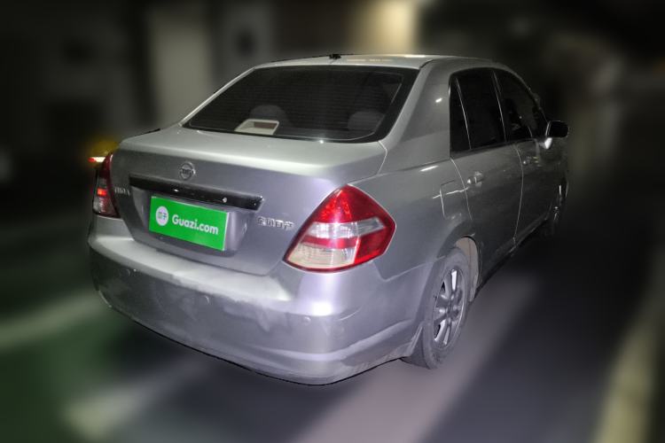 Used Nissan Tiida Sedan 2008 1.6L Manual Fashion Edition Rear Right 45 Deg