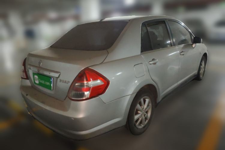 Used Nissan Tiida Sedan 2008 1.6L Manual Fashion Edition Rear Right 45 Deg