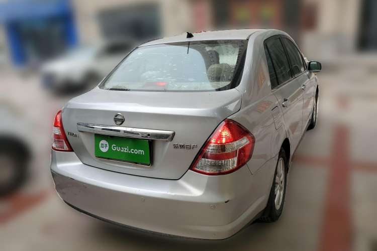 Used Nissan Tiida Sedan 2008 1.6L Automatic Smart Version Rear Right 45 Deg