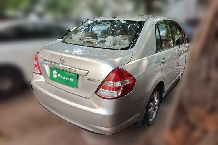 Used Nissan Tiida Sedan 2008 1.6L Automatic Smart Version Rear Right 45 Deg