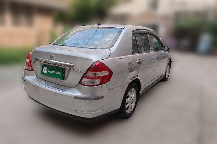 Used Nissan Tiida Sedan 2008 1.6L Manual Fashion Edition Rear Right 45 Deg