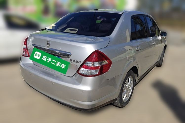 Used Nissan Tiida Sedan 2008 1.6L Manual Fashion Edition Rear Right 45 Deg