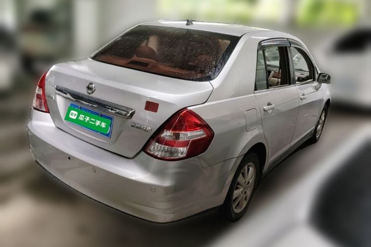 Used Nissan Tiida Sedan 2008 1.6L Automatic Smart Version Rear Right 45 Deg