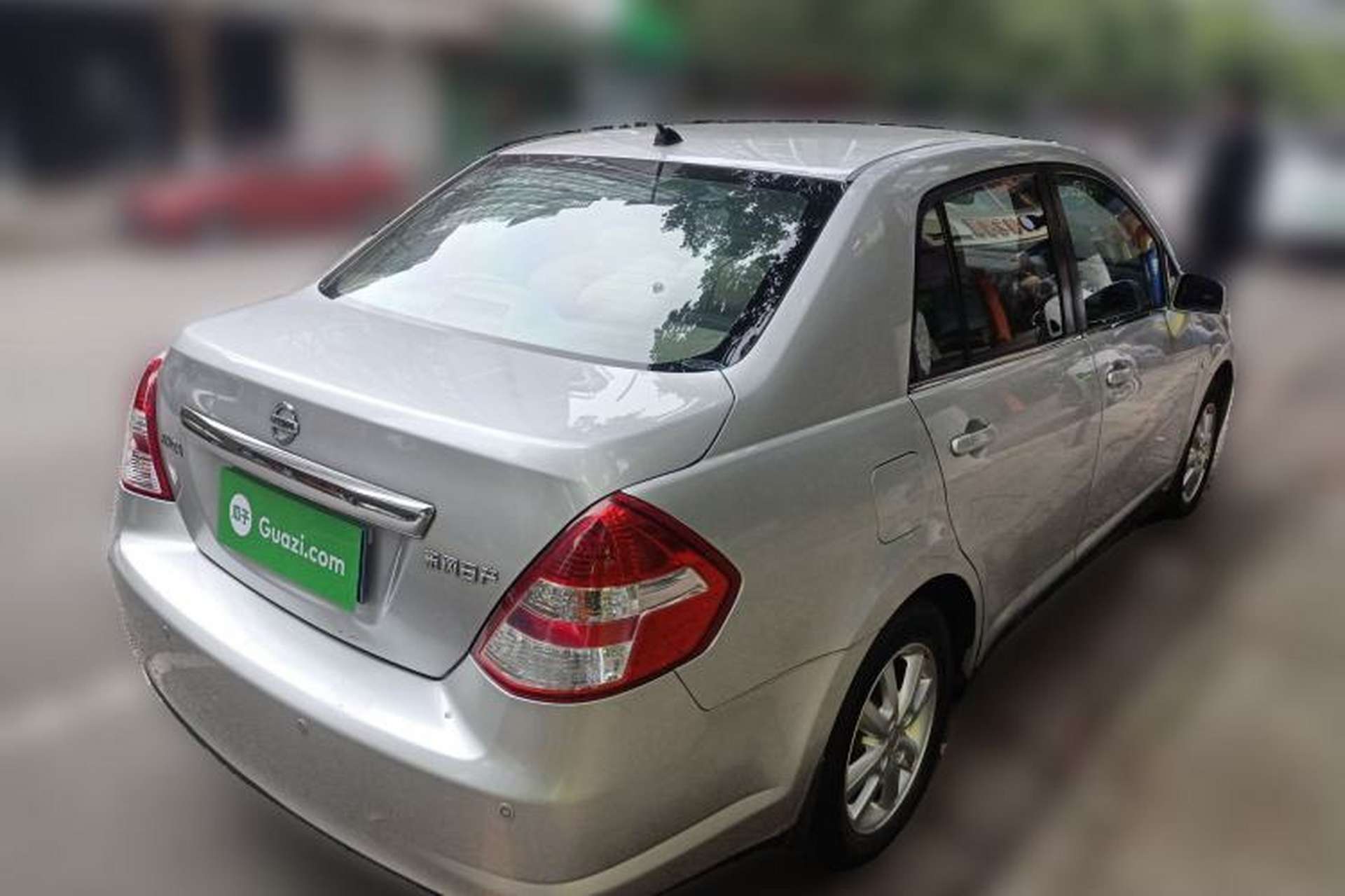 Used Nissan Tiida Sedan 2008 1.6L Manual Fashion Edition Rear Right 45 Deg