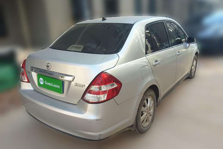 Used Nissan Tiida Sedan 2008 1.6L Manual Fashion Edition Rear Right 45 Deg