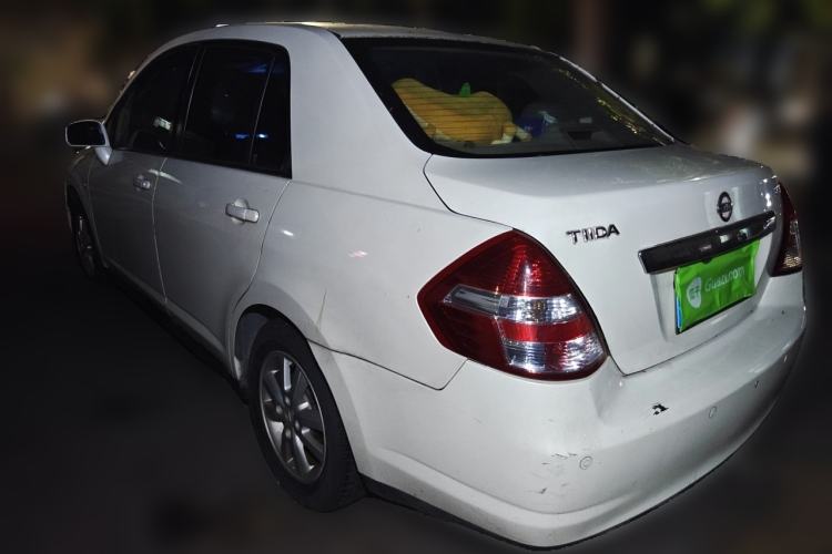 Used Nissan Tiida Sedan 2008 1.6L Automatic Smart Version Rear Left 45 Deg